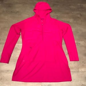 Athleta UPF 50+ hooded coverup